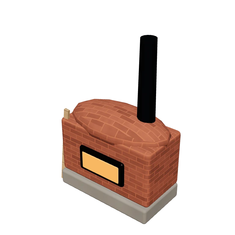 Stone oven from the game